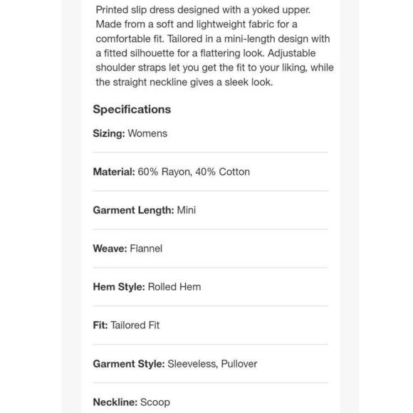 Wild Fable Floral Print 90s Style Slipdress - Picture 14 of 14